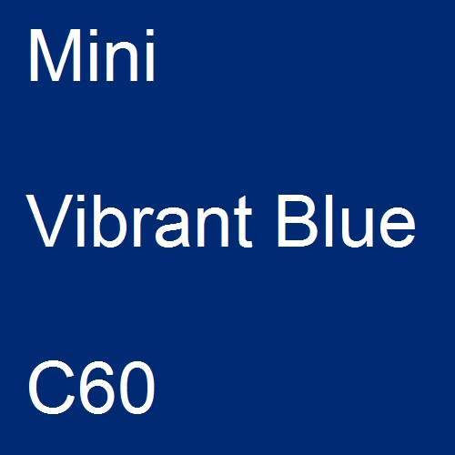 Mini, Vibrant Blue, C60.